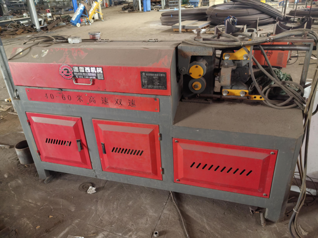 Reinforcing Bar Straightening Machine